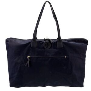 Tory Burch Nylon Weekender Bag - Black